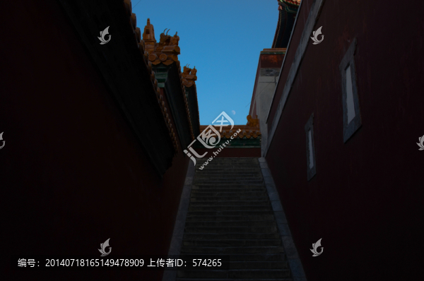 頤和園四大部洲階梯