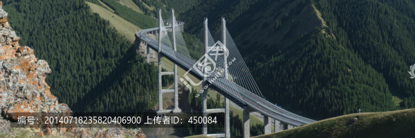 鳥(niǎo)瞰果子溝大橋