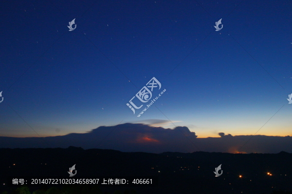 晚霞