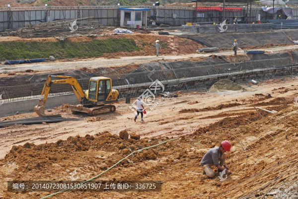 地鐵建筑工地