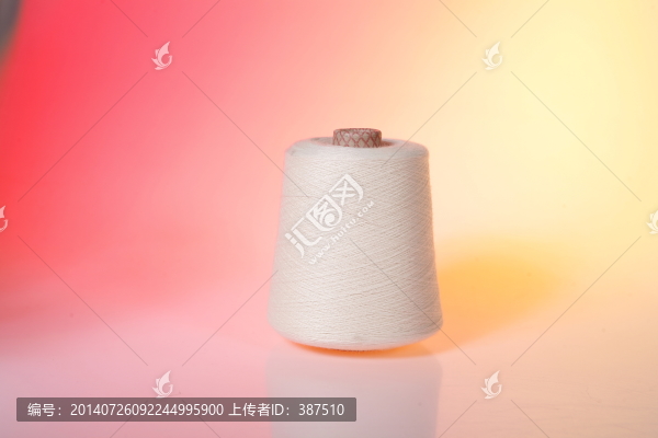 紡織紗線,白色