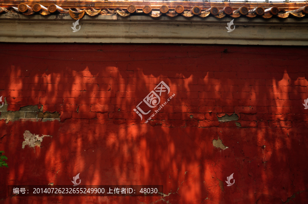 北京城墻紅墻宮墻