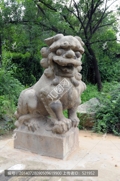石刻獅子