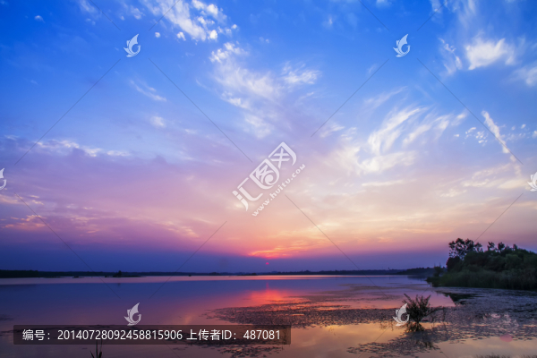 晚霞