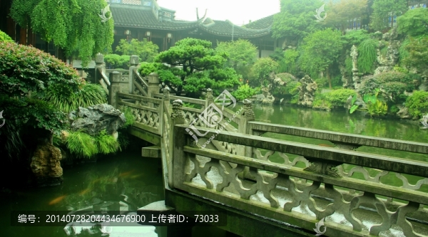 胡雪巖故居,石橋欄桿,欄桿