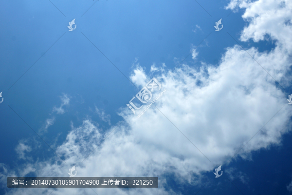 藍(lán)天白云