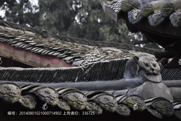 石經(jīng)寺虎頭瓦當(dāng)