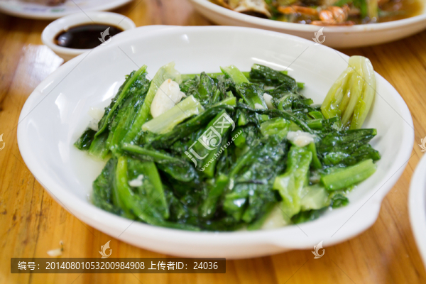素炒油麥菜