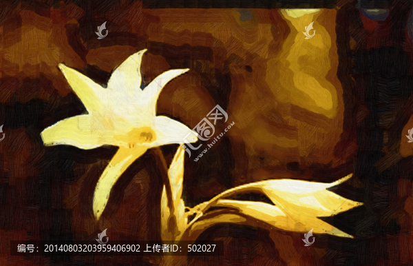 裝飾畫,花