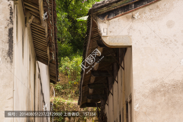 客家古村落房屋建筑寫真