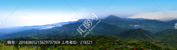 吉安高海拔鄉(xiāng)鎮(zhèn)營(yíng)盤圩鄉(xiāng)全景