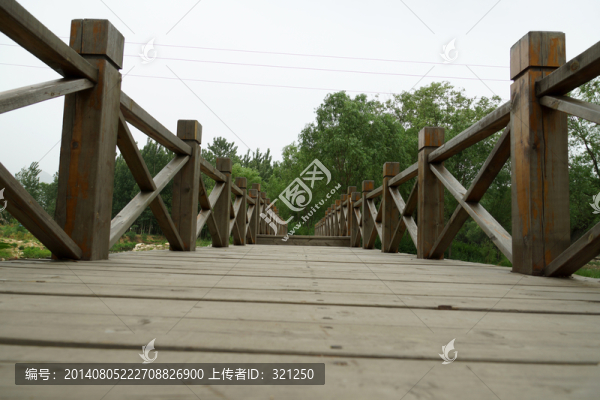 棧道,木橋