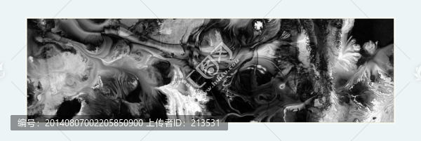 黑白裝飾畫