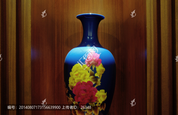 酒店裝飾,陶瓷,梅瓶,藝術(shù)品