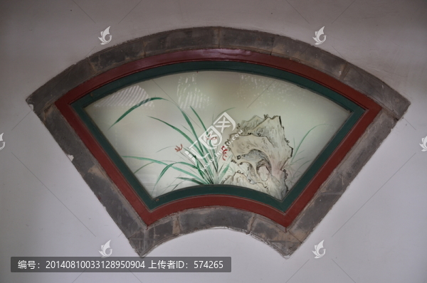 什錦窗彩繪