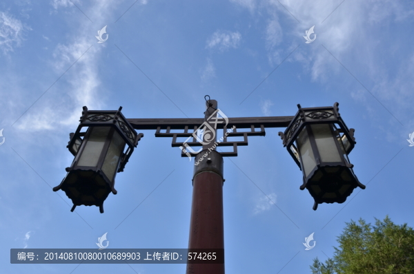 中式吊燈路燈
