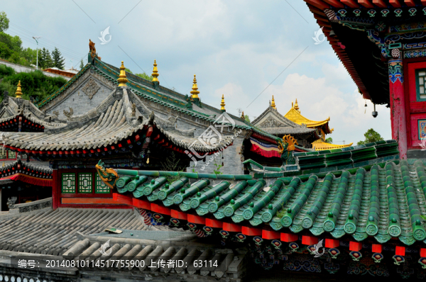 大美青海,塔爾寺,宗教建筑
