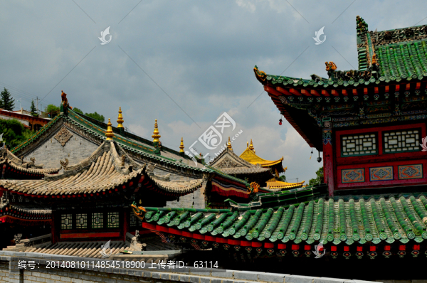 大美青海,塔爾寺,宗教建筑