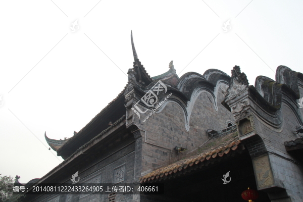 洛帶古鎮(zhèn)中式民居