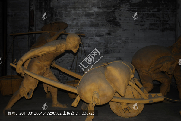 劉文彩地主莊園收租院泥塑群