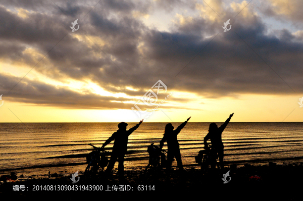 大美青海,青海湖日出