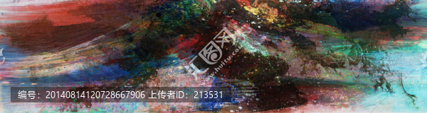 裝飾畫(huà),背景,長(zhǎng)幅畫(huà),油畫(huà)