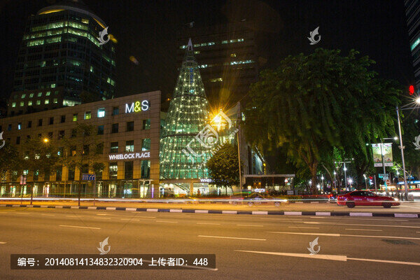 新加坡烏節(jié)路夜景