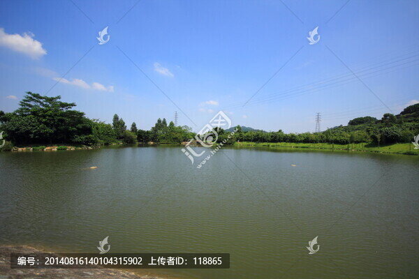 深圳鳳凰山森林公園,山腳美景