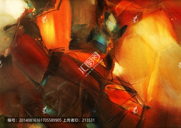 現(xiàn)代抽象畫,油畫