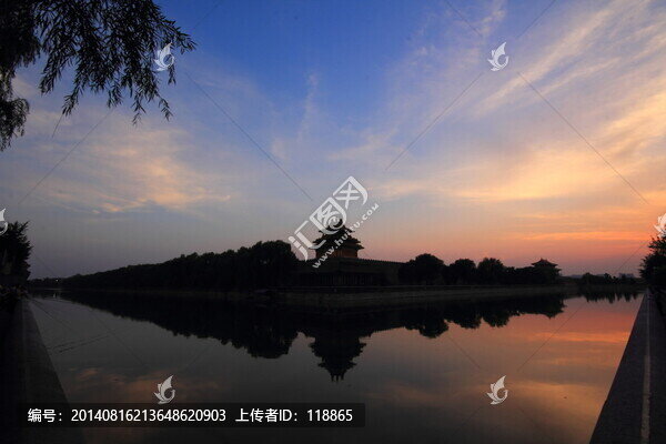 故宮,夕陽