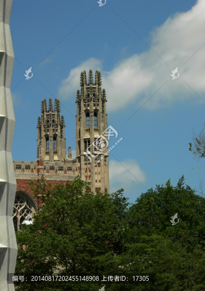 美國(guó)耶魯大學(xué),古典建筑