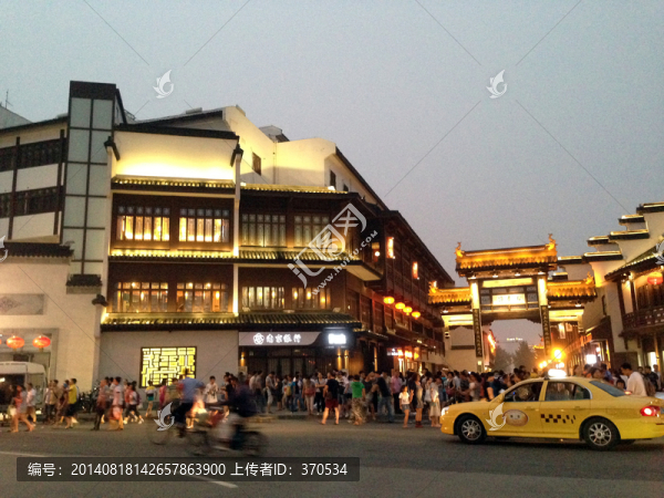 商業(yè)街,夫子廟,著名景點,南京