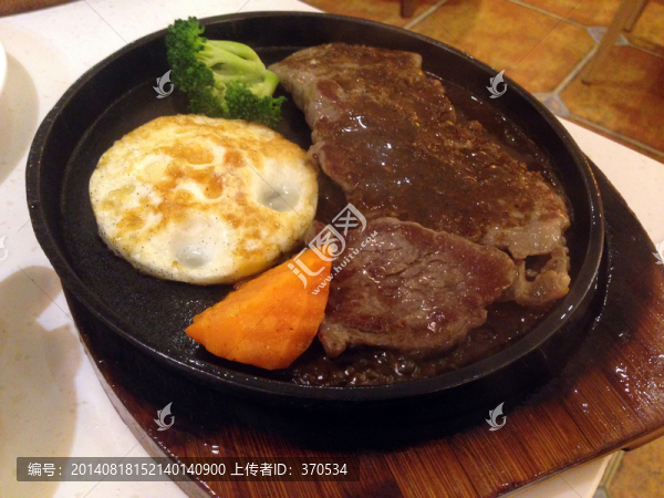 鐵板牛排