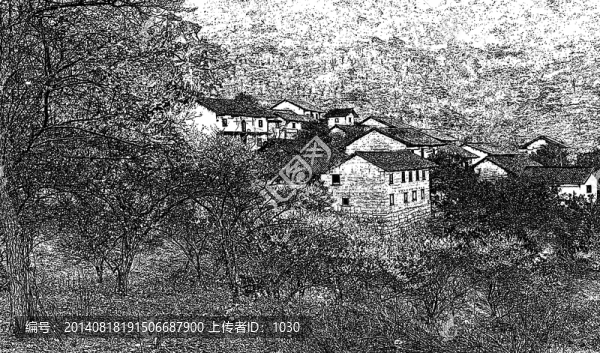 黑白,裝飾畫