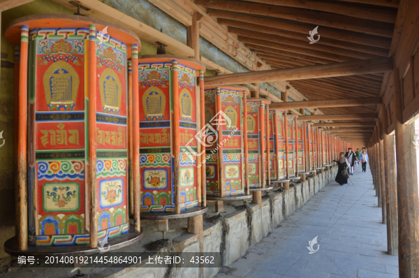 拉卜楞寺,轉經(jīng)筒