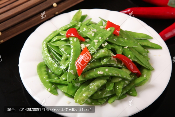蒜蓉荷蘭豆
