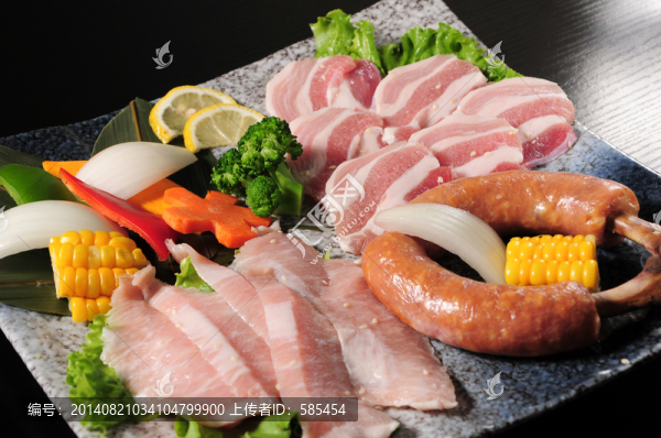 肉類拼盤