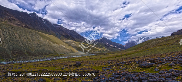 南山,天山,全景