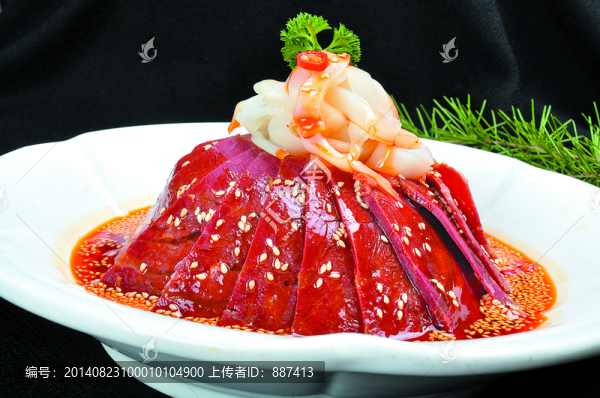 面皮撈牛肉