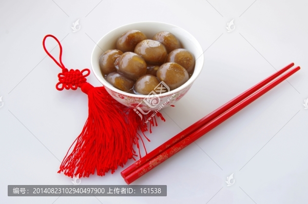 水晶紅棗湯圓