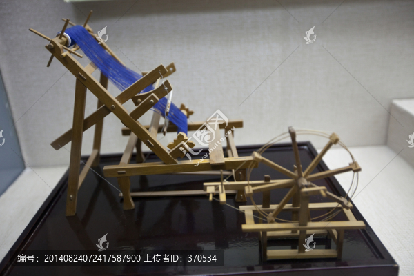 紡織機(jī),南京云錦博物館,模型