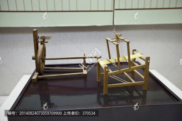 紡織機(jī),南京云錦博物館,模型