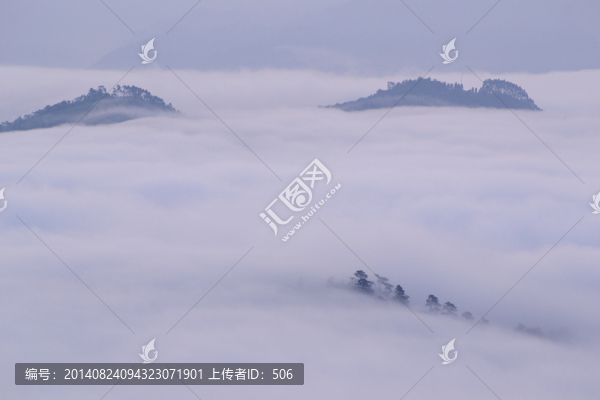 水墨山林,云霧,霧氣,霧,彌漫