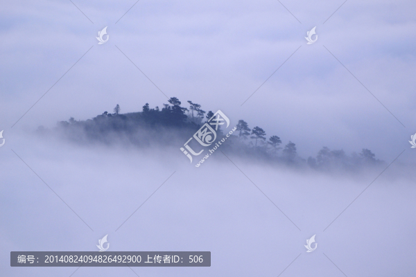 水墨山林,云霧,霧氣,霧,彌漫