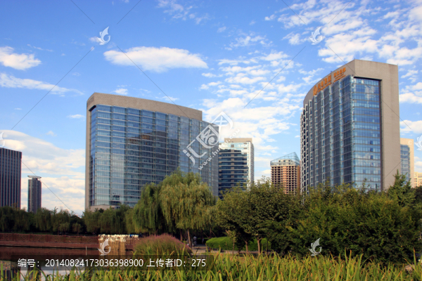 西安,城市風(fēng)光,高新區(qū)建筑