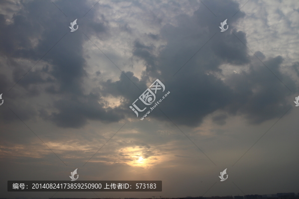 天空云