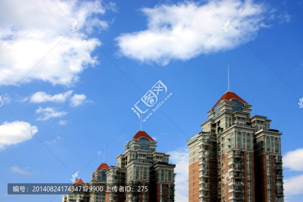西安,城市風光,高新區(qū)建筑
