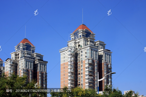 西安,城市風(fēng)光,高新區(qū)建筑