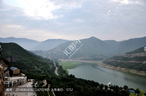 山景,晨光