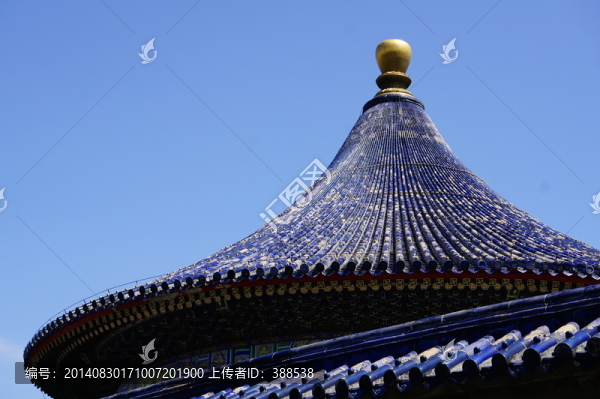 圜丘回音壁琉璃瓦